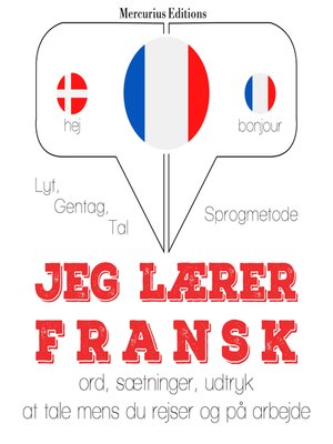 cover image of Jeg lærer fransk